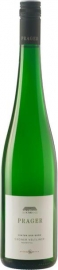 Gr�ner Veltliner Federspiel Hinter der Burg 2011, Prager - Helles Gr�ngelb, in der Nase herrlicher Duft nach gr�nem Apfen, zarte Pfirsichfrucht, Apfelbl�ten und ein Hauch Haselnuss, am Gaumen saftig, fruchtig, mineralische Struktur, delikate S�ure, langer Nachhall.