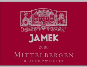 Jochinger Mittelbergen (St.Laurent,Zweigelt) 2004, Jamek 
