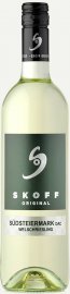 Welschriesling STK Lage Klassik 2011, Walter Skoff - Helles Gelb mit gr�nen Reflexen. Frisch fruchtiges Bukett nach gr�nem und gelbem Apfel, Birne, Quitte, Holunderbl�ten; Marillenankl�nge, etwas Heublume und Zitrus. Animierender Geschmack mit Zitrus, Grapefruit, Apfel, de...