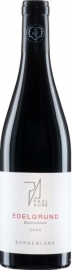Blaufr�nkisch Edelgrund 2009, Paul Achs - Dunkles Rubingranat, violette Reflexe. In der Nase feines Brombeergelee, zart nach Cassis, feine vegetale W�rze, zart nach Orangenschalen. Am Gaumen saftige Kirschenfrucht, feine S�ure, zarte Gew�rzankl�nge im Nachhall, ...