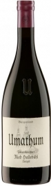 Ried Halleb�hl 2007, Umathum  - Purpurrot mit violettem Rand und dunklem Kern, leicht rauchiger, s��licher Geruch, der an reife, saftige Kirschen erinnert, dunkle Fr�chte am Gaumen mit w�rzigem Geschmack von Kirsche und Tabak, cremige, weiche, schmelzi...