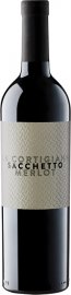 Merlot del Veneto IGT 2008, Sacchetto - Rubinrot mit Veilchenblauen Nuancen.  Duft Intensiv weinig, voll, �berzeugend.  Geschmack Trocken, harmonisch, mit leichter Grasnote.