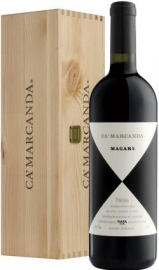 Magari Toscana IGT 1,5 Ltr. Magnum 2008, Ca Marcanda Angelo Gaja - Hier ist er nun, der lange erwartete Spitzenwein von Angelo Gajas neuem Weingut Ca� Marcanda an der toskanischen Maremma-K�ste. �Magari� bedeutet �und ob� und ist die Antwort auf die Frage, ob es dem piemonteser Winzerst...