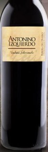 Antonino Izquierdo Vendemia Seleccionada 2008, Izquierdo