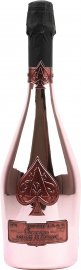 Champagner Armand de Brignac Brut Rose in der Einzelholzkiste - Aroma frischer Erdbeeren und schwarzer Johannisbeeren mit einem Bouquet von roten Fr�chten und zarter Rauchnote. Frisch und vollmundig.