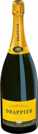 Champagne Drappier Carte d �r  Brut 1,5L. Magnum - Der Cuv�e besticht durch seinen kr�ftigen K�rper, feine R�stnoten, nussige T�ne, gepaart mit einem weichen Schmelz. Helles Gold, feine Perlage, fein-fruchtiges Bukett nach roten Fr�chten, zarte Hefenoten und w�rzige Ankl...